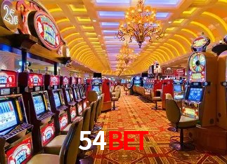 Interface moderna da plataforma 54bet